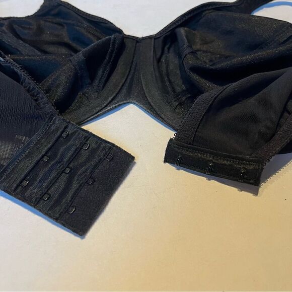 Bali Bra Black Size 34D Mesh Sides no Padding, Underwire. - Picture 3 of 8